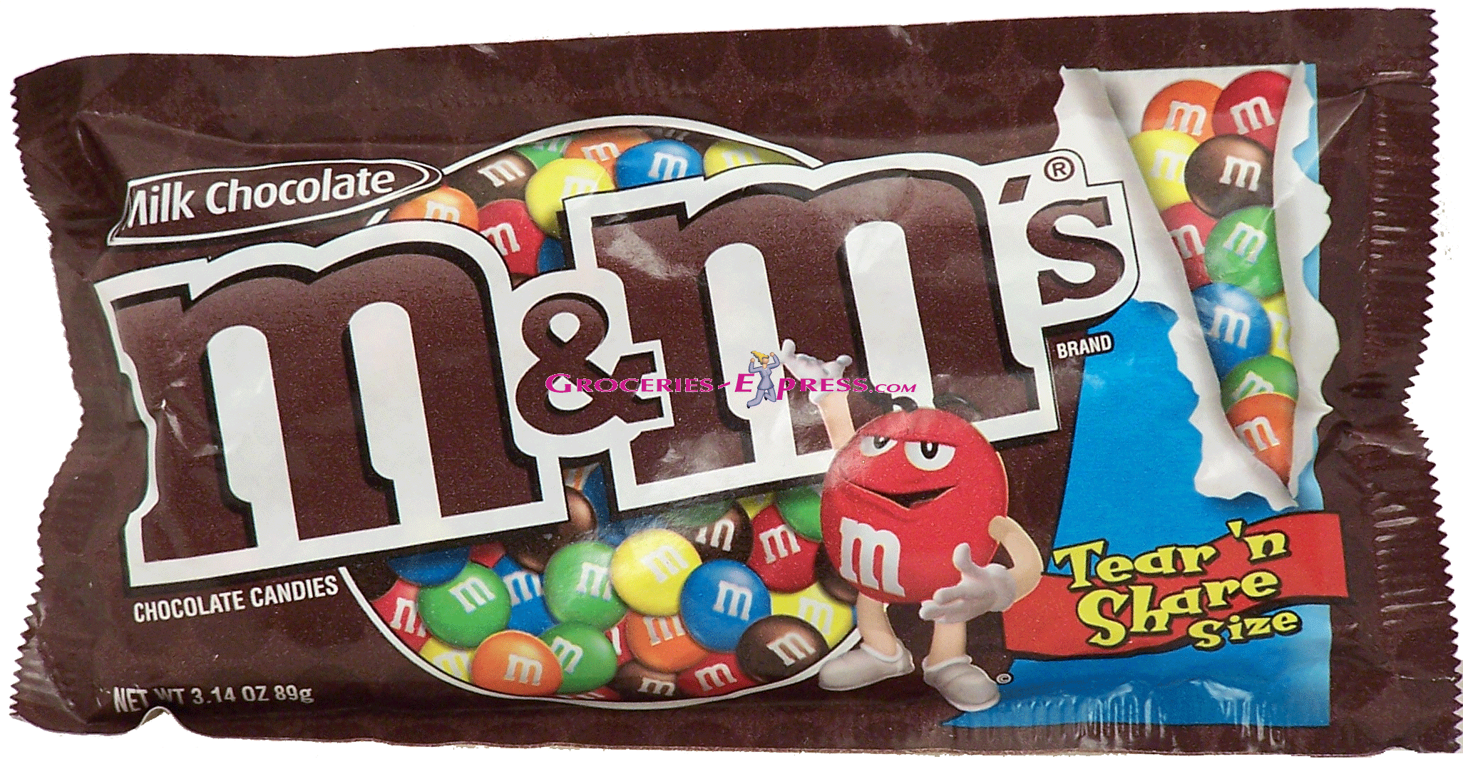 M&M's(r)  Milk Chocolate Candies, king size Full-Size Picture